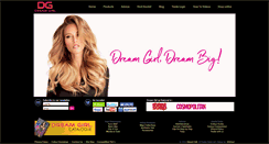 Desktop Screenshot of dreamgirlhair.com